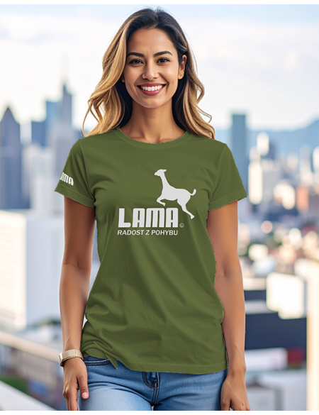 Dámské tričko Lama 01 Original