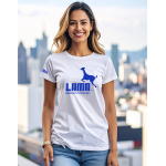 Dámské tričko Lama 01 Original bílá XXL