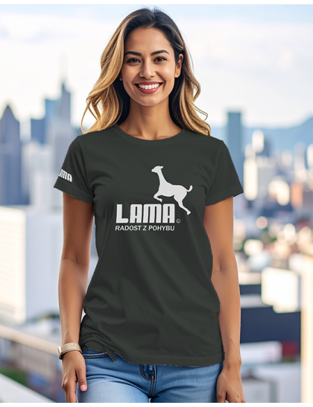 Dámské tričko Lama 01 Original