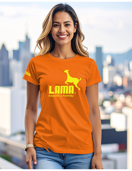 Dámské tričko Lama 01 Original