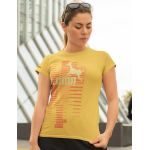 Dámské tričko Lama 03 žlutá XXL