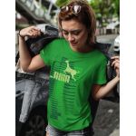 Dámské tričko Lama 03 kelly green S