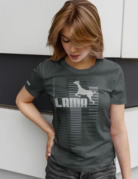 Dámské tričko Lama 03 mouse grey