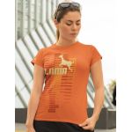 Dámské tričko Lama 03 oranžová S