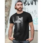 Pánské tričko Lama 03 black L