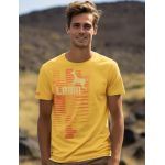 Pánské tričko Lama 03 žlutá S