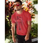 Pánské tričko Lama 03 red S