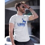 Pánské tričko Lama 01 Original bílá S