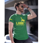Pánské tričko Lama 01 Original zelená S