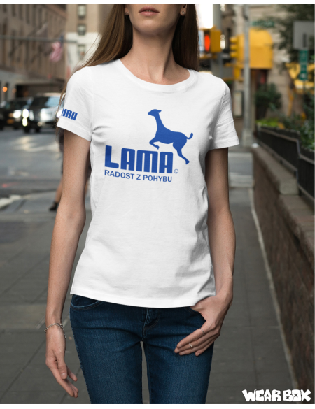 Dámské triko Lama original bílé XXL