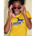 Dámské tričko Lama 01 Basic Color žlutá L