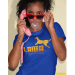 Dámské tričko Lama 01 Basic Color royal blue S