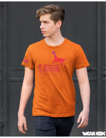 Pánské triko Lama basic color oranžové