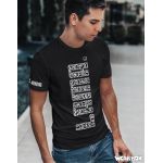 Pánské tričko Lama 02 velký nápis černá S